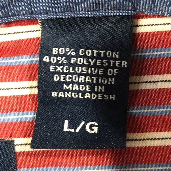 🔵2/$20 CHAPS Ralph Lauren Men’s Button Shirt Sz L - Picture 5 of 8